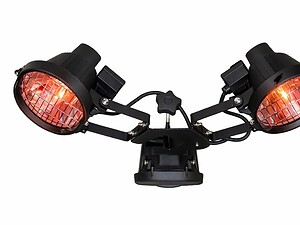 Elektrische heater voor vouwtent huren voor warmte in een vouwtent