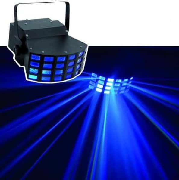 Ayra LED Derby huren voor dansvloer met bewegende gekleurde lichtbundels
